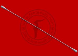 Micro Double Spatulas, Round Bent