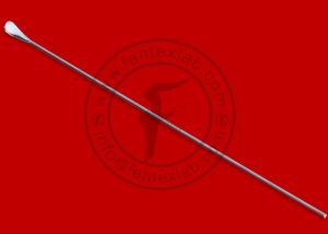 Micro Spatula with Round Bent