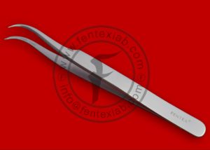 Precision Forceps  Extra Sharp Curved
